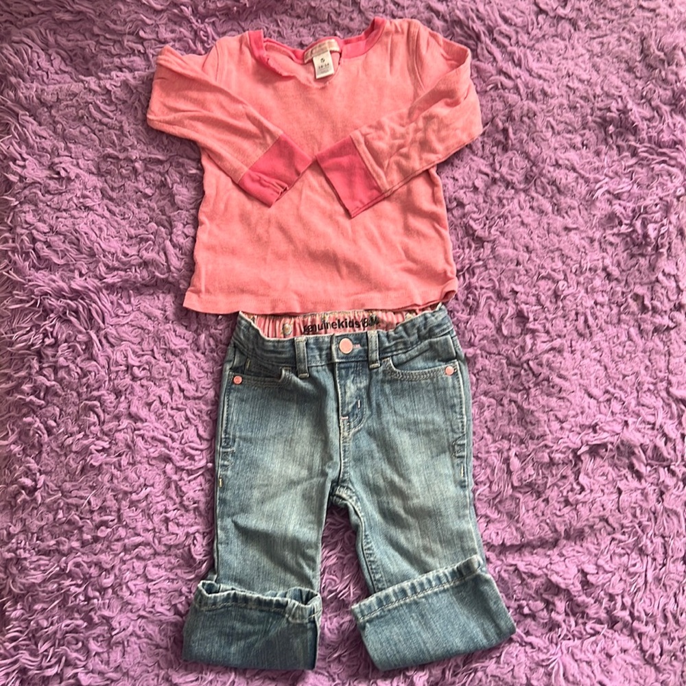 ☘️5 for $25☘️ 18 month Pink Outfit